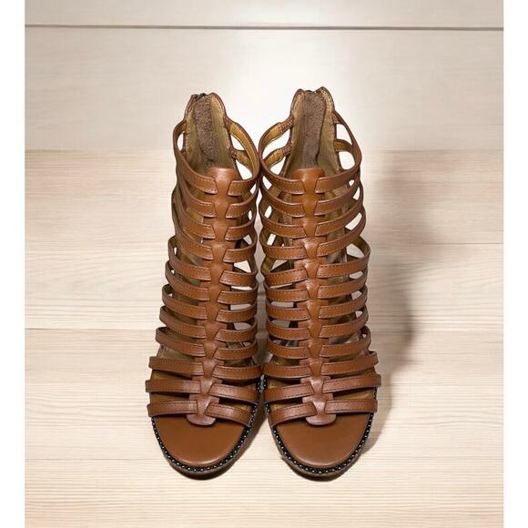Coach Brown Strappy Heels - Picture 6 of 6